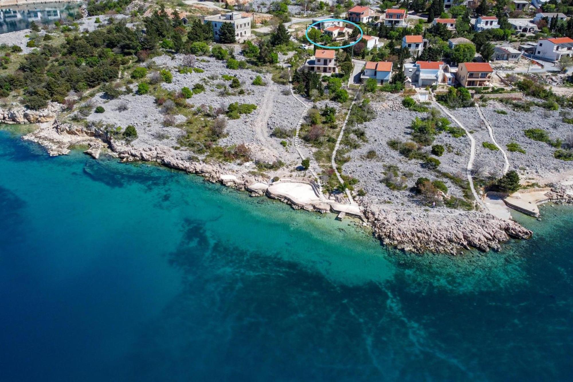 Beachfront House Nada - Happy Rentals Karlobag Exterior photo