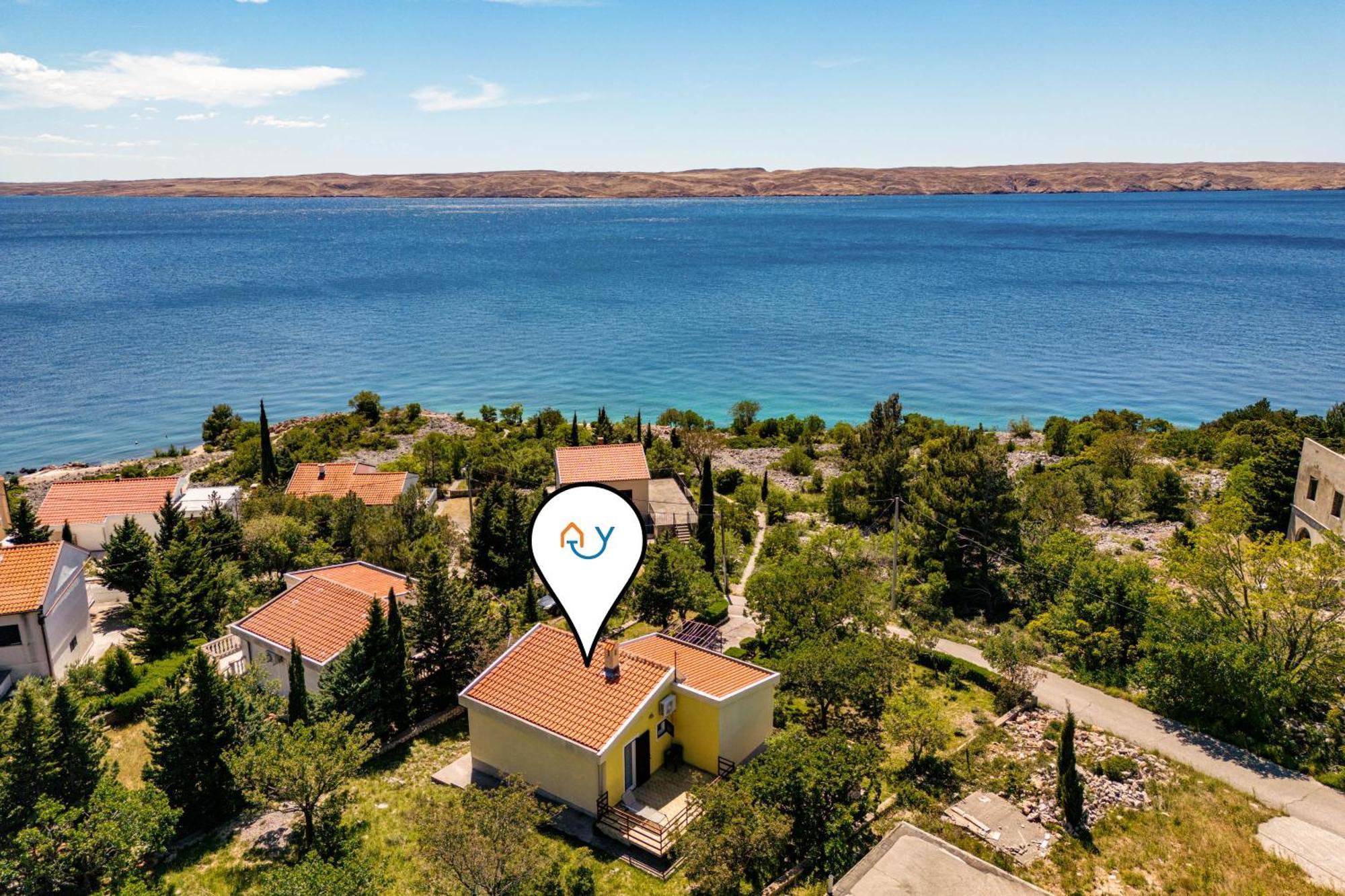 Beachfront House Nada - Happy Rentals Karlobag Exterior photo